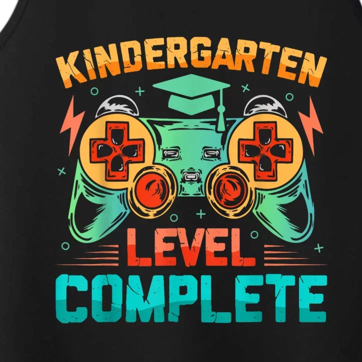 Kindergarten Level Complete Graduation Class Gamer Performance Tank