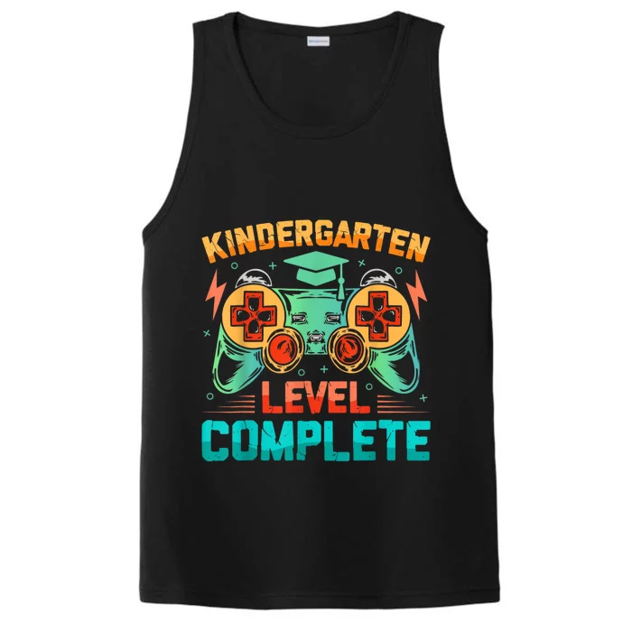 Kindergarten Level Complete Graduation Class Gamer Performance Tank