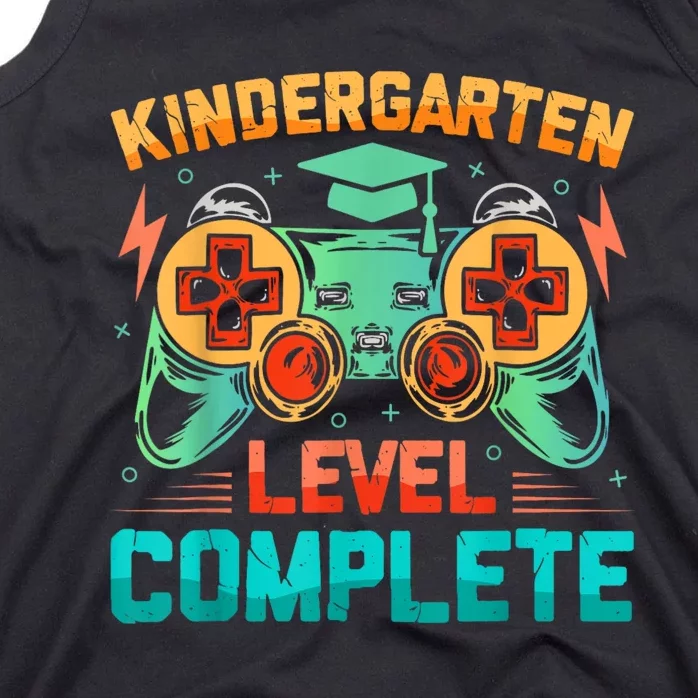 Kindergarten Level Complete Graduation Class Gamer Tank Top