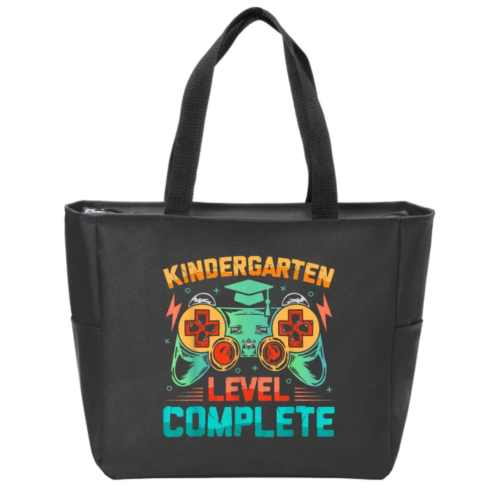 Kindergarten Level Complete Graduation Class Gamer Zip Tote Bag