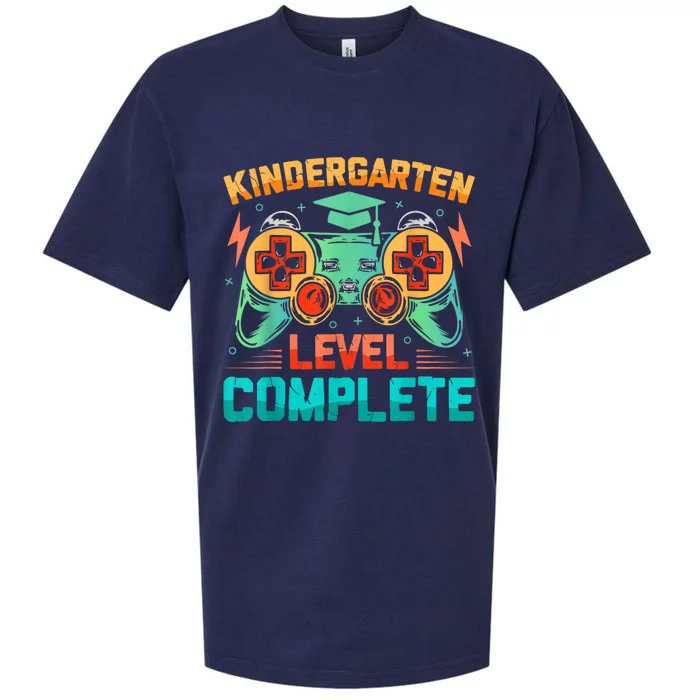 Kindergarten Level Complete Graduation Class Gamer Sueded Cloud Jersey T-Shirt