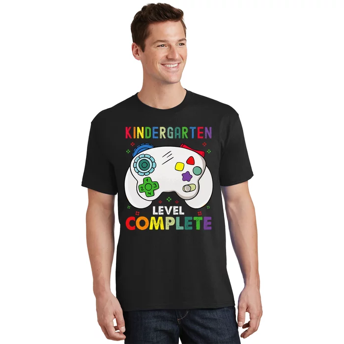 Kindergarten Level Complete Last Day Of School Graduation T-Shirt