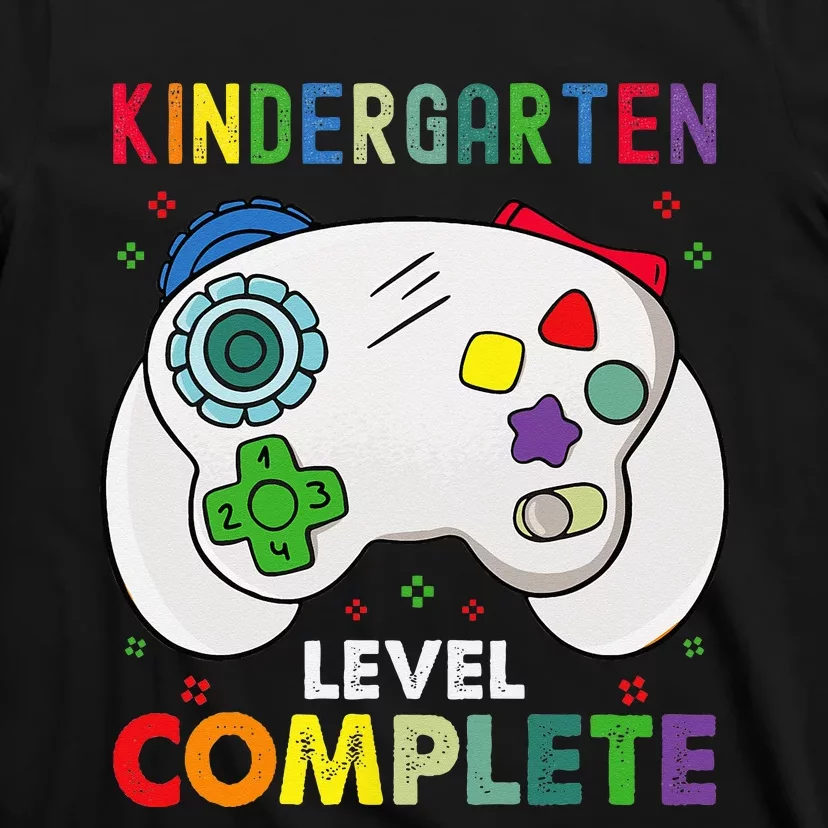 Kindergarten Level Complete Last Day Of School Graduation T-Shirt