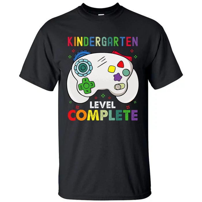 Kindergarten Level Complete Last Day Of School Graduation Tall T-Shirt