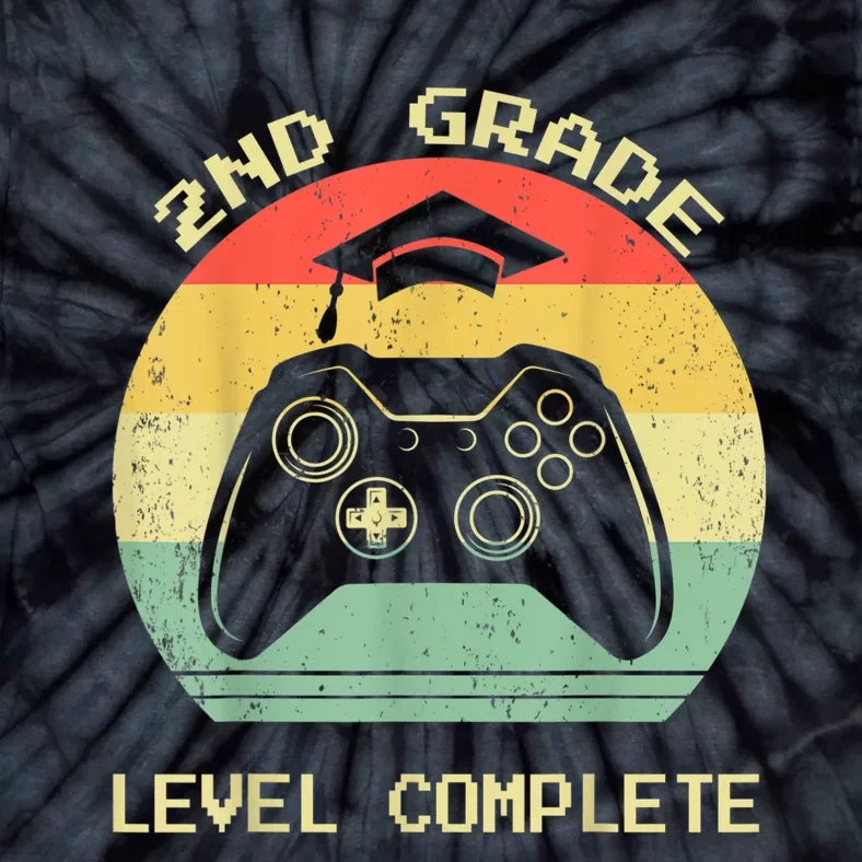 Kindergarten Level Complete Graduation Class Gamer Tie-Dye T-Shirt