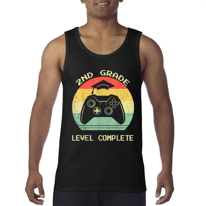 Kindergarten Level Complete Graduation Class Gamer Tank Top