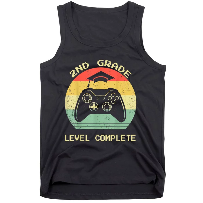 Kindergarten Level Complete Graduation Class Gamer Tank Top