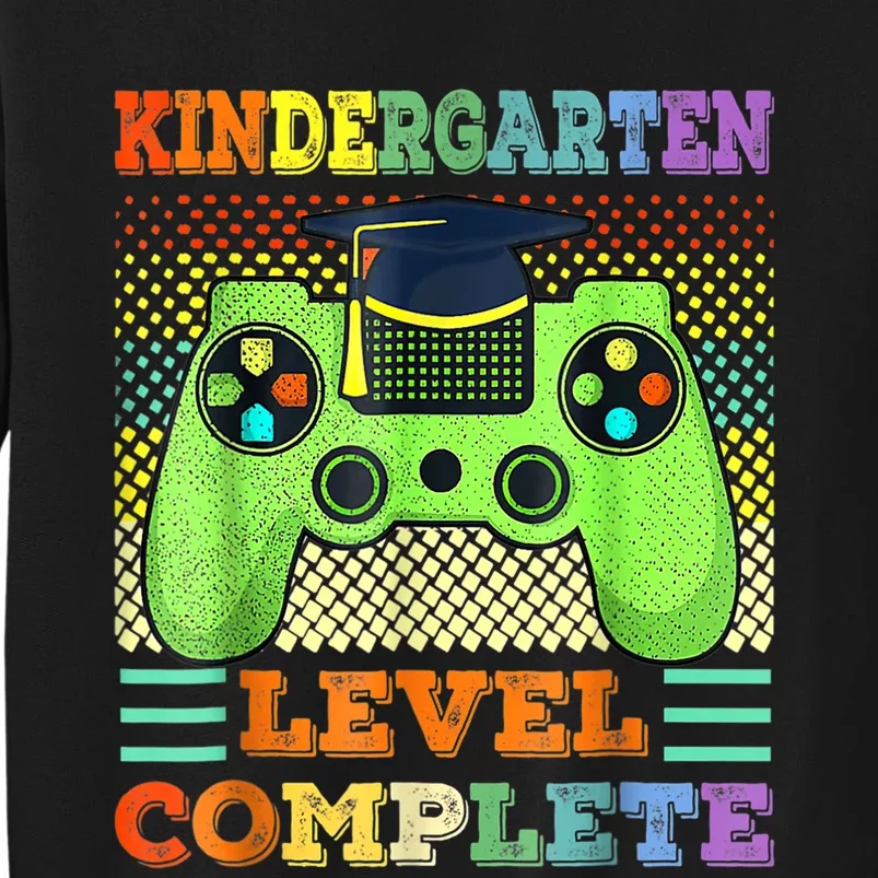 Kindergarten Level Complete Graduation Class Gamer Tall Sweatshirt