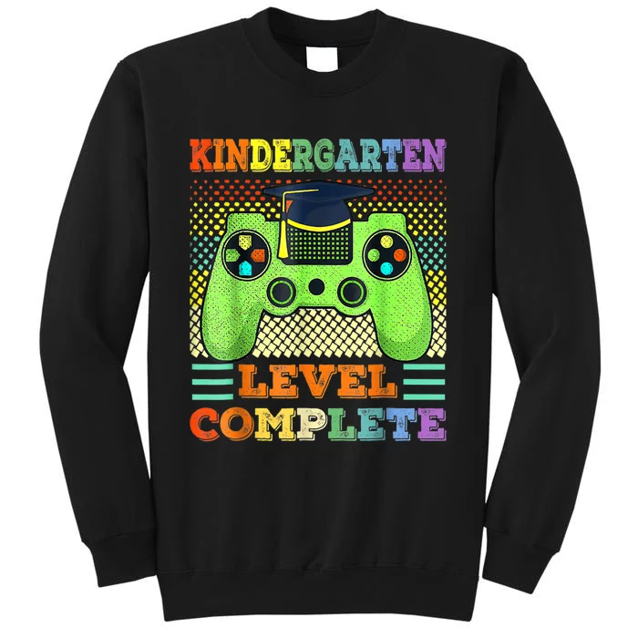 Kindergarten Level Complete Graduation Class Gamer Tall Sweatshirt