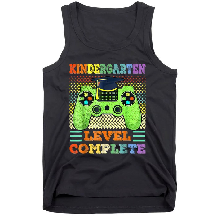 Kindergarten Level Complete Graduation Class Gamer Tank Top