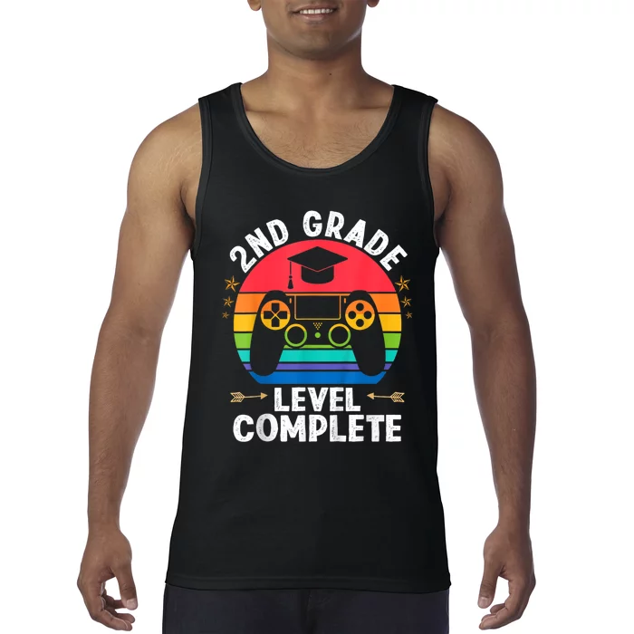 Kindergarten Level Complete Graduation Class Gamer Tank Top