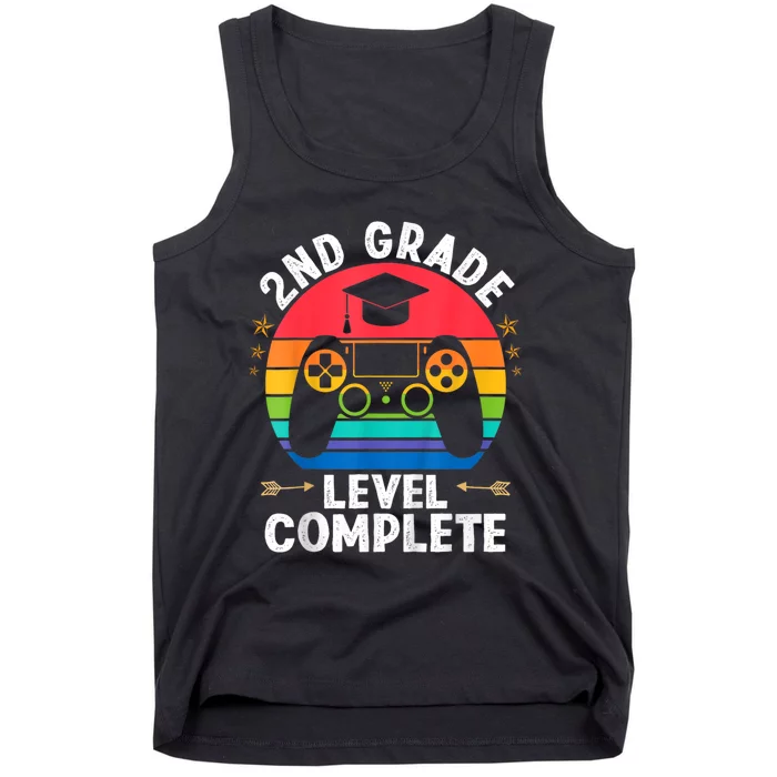 Kindergarten Level Complete Graduation Class Gamer Tank Top