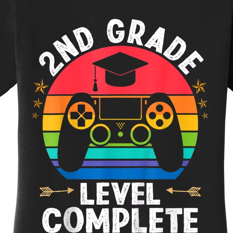 Kindergarten Level Complete Graduation Class Gamer Women's T-Shirt