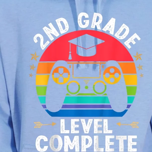 Kindergarten Level Complete Graduation Class Gamer Unisex Surf Hoodie