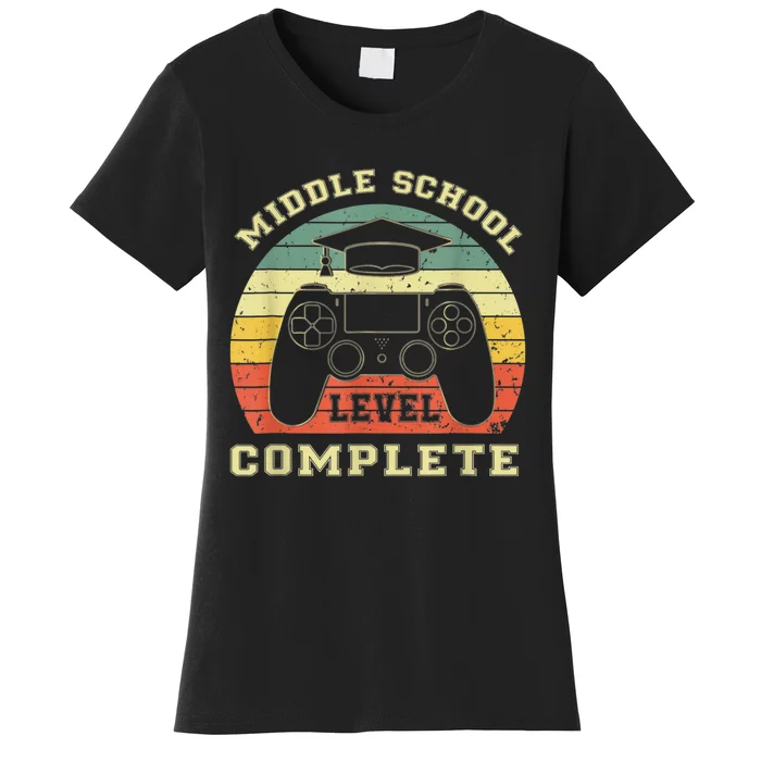 Kindergarten Level Complete Graduation Class Gamer Women's T-Shirt