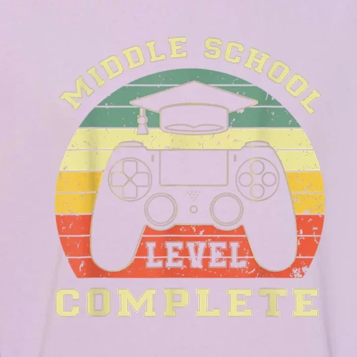 Kindergarten Level Complete Graduation Class Gamer Garment-Dyed Sweatshirt