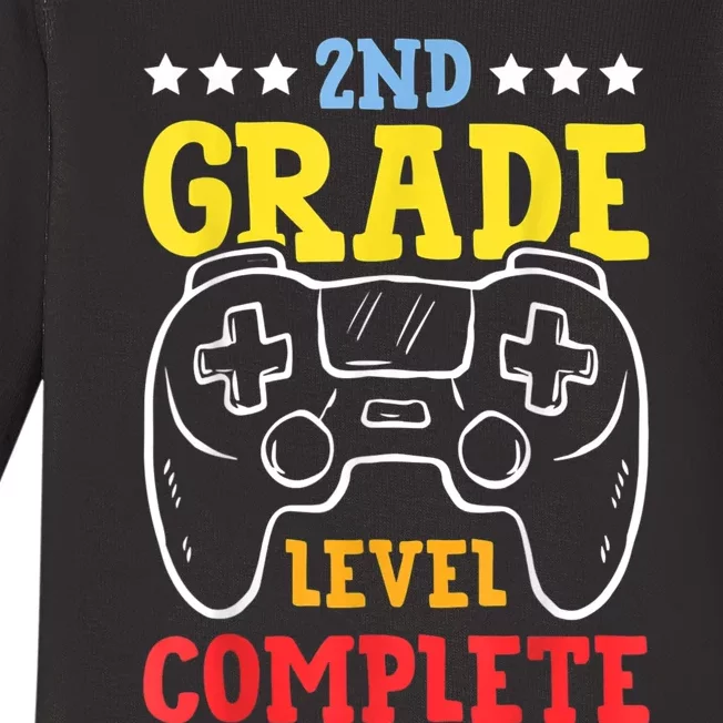 Kindergarten Level Complete Graduation Class Gamer Baby Long Sleeve Bodysuit