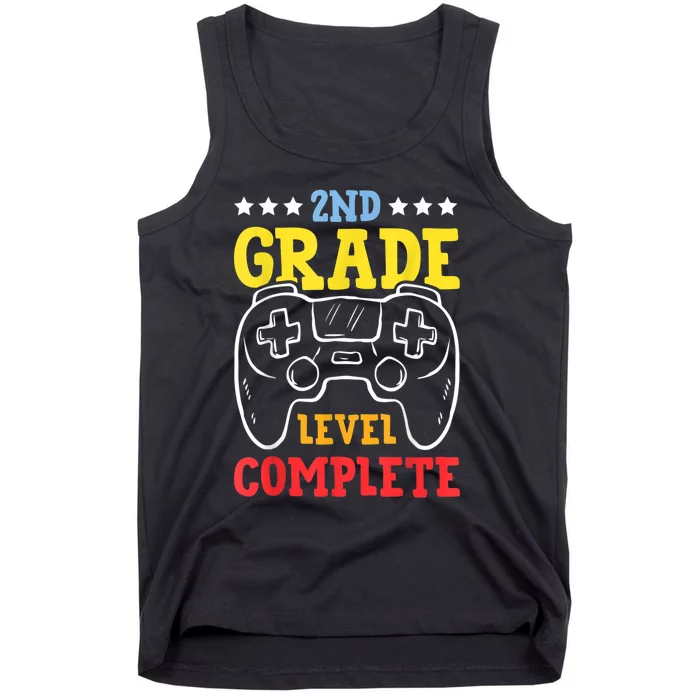 Kindergarten Level Complete Graduation Class Gamer Tank Top