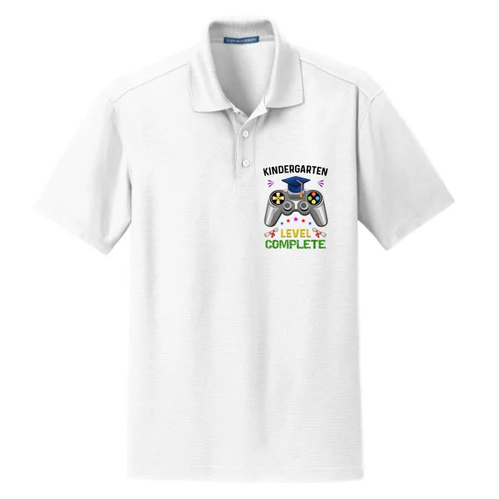 Kindergarten Level Complete Graduation Class Gamer Dry Zone Grid Performance Polo