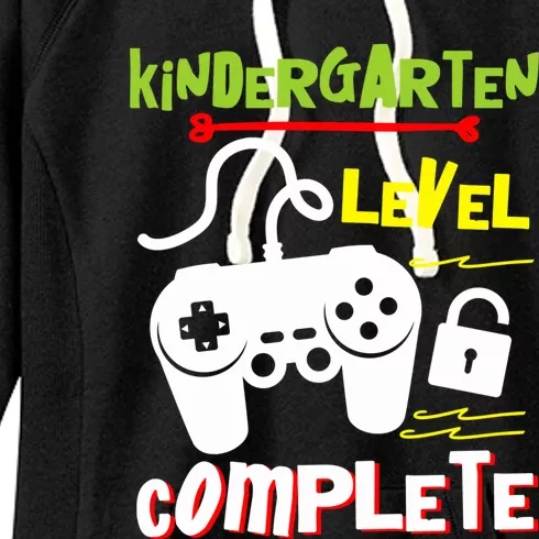 Kindergarten Level Complete Graduate Kindergarten Great Gift Women's Fleece Hoodie