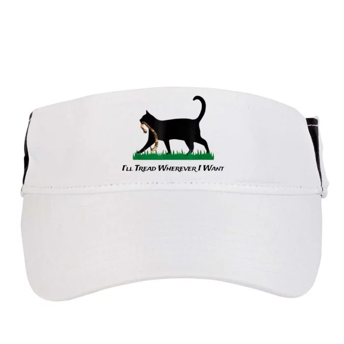 Kamala Lady Cat 2024 ILl Tread Wherever I Want Adult Drive Performance Visor