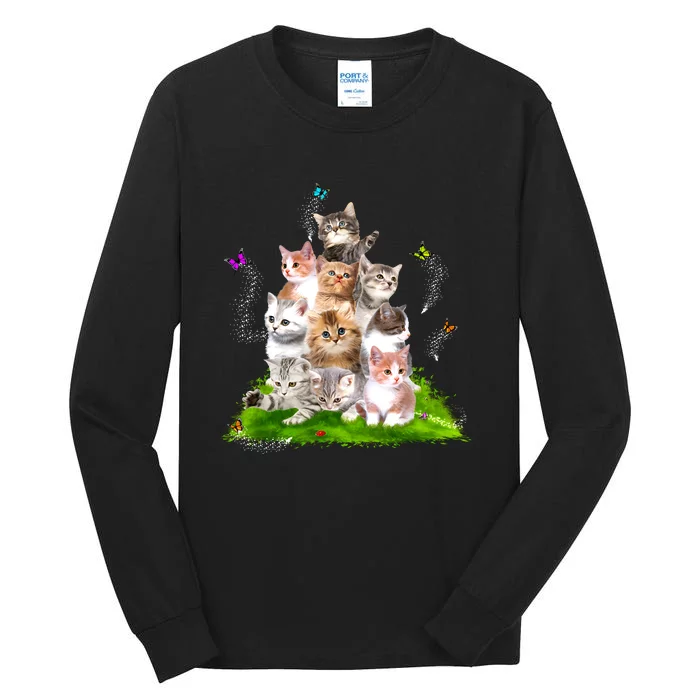 Kitten Lover Cat Lover Cute Cat Cat Owner Cute Kittens Tall Long Sleeve T-Shirt