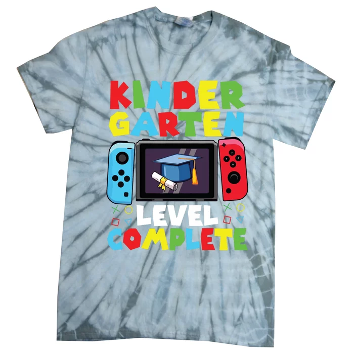 Kindergarten Level Complete Last Day Of School Graduate 1969 Tie-Dye T-Shirt