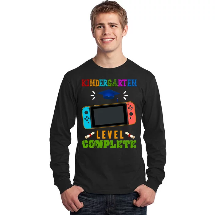 Kindergarten Level Complete Video Game Tall Long Sleeve T-Shirt