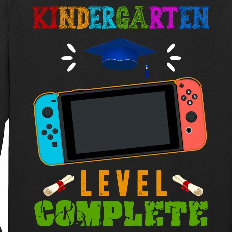 Kindergarten Level Complete Video Game Tall Long Sleeve T-Shirt