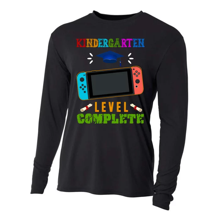 Kindergarten Level Complete Video Game Cooling Performance Long Sleeve Crew