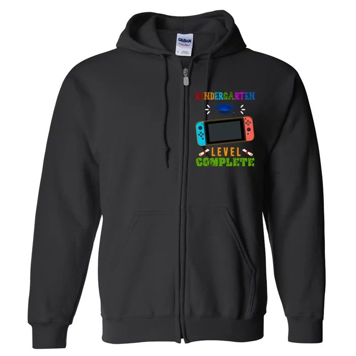 Kindergarten Level Complete Video Game Full Zip Hoodie