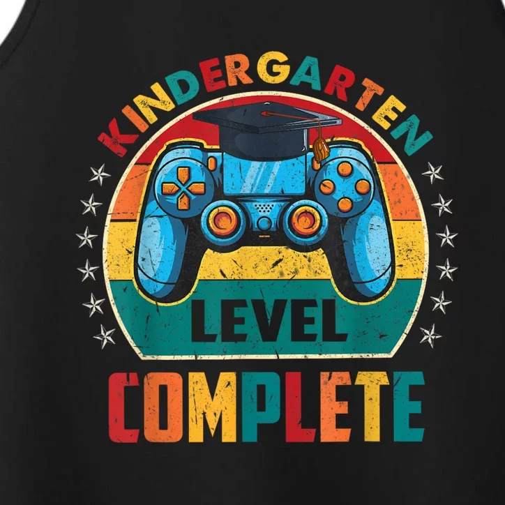 Kindergarten Level Complete Graduation Class Gamer Boy Performance Tank