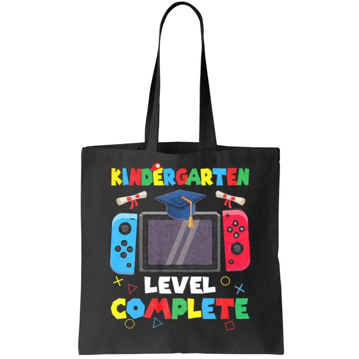 Kindergarten Level Complete Graduation Class 2024 Gamer Tote Bag