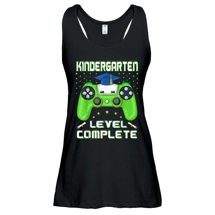 Kindergarten Level Complete Graduation Class Gamer Ladies Essential Flowy Tank