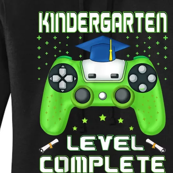 Kindergarten Level Complete Graduation Class Gamer Women's Pullover Hoodie