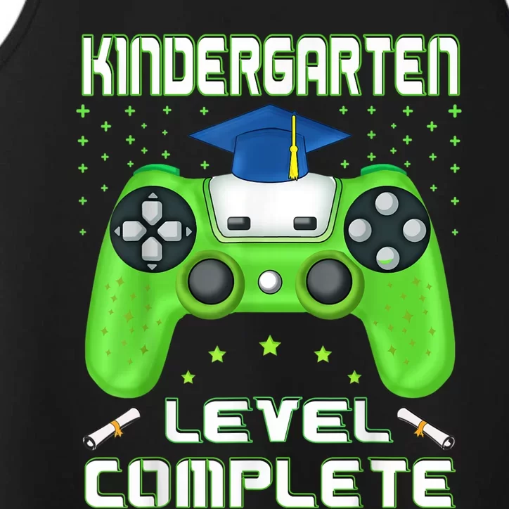 Kindergarten Level Complete Graduation Class Gamer Performance Tank