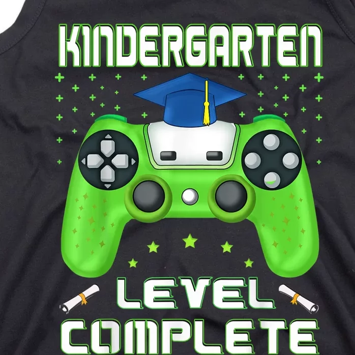 Kindergarten Level Complete Graduation Class Gamer Tank Top