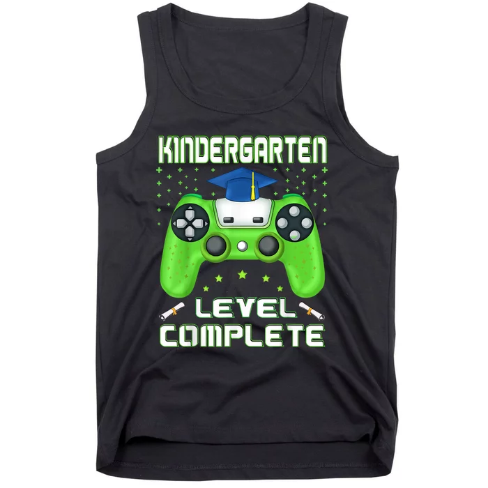 Kindergarten Level Complete Graduation Class Gamer Tank Top