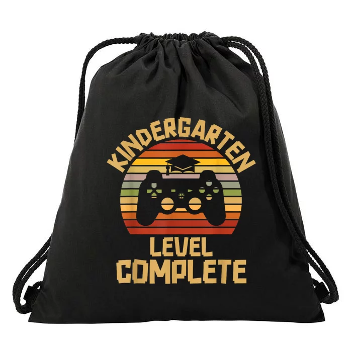 Kindergarten Level Complete Graduation Class Gamer Drawstring Bag