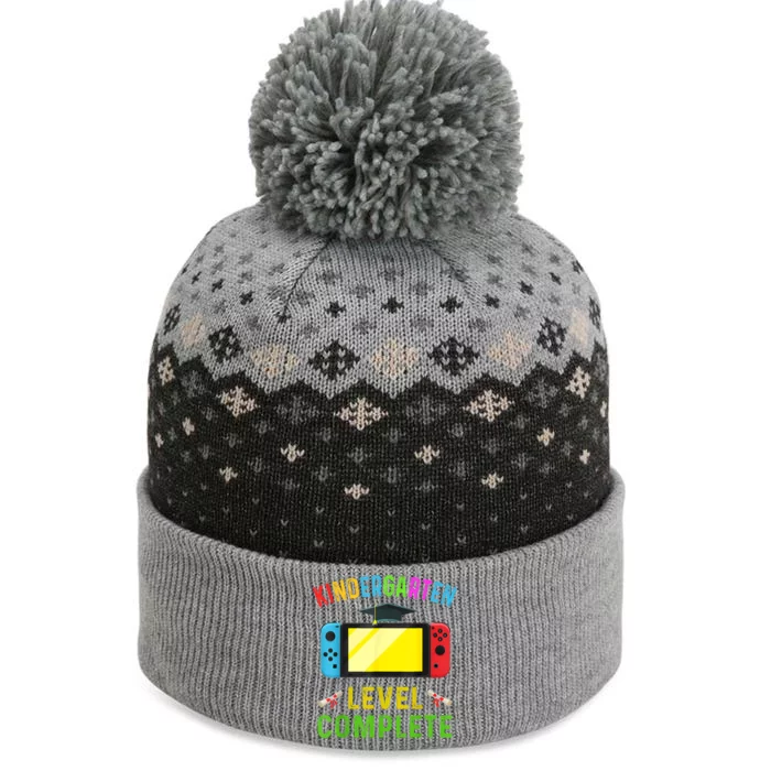 Kindergarten Level Complete Graduation Class Gamer The Baniff Cuffed Pom Beanie