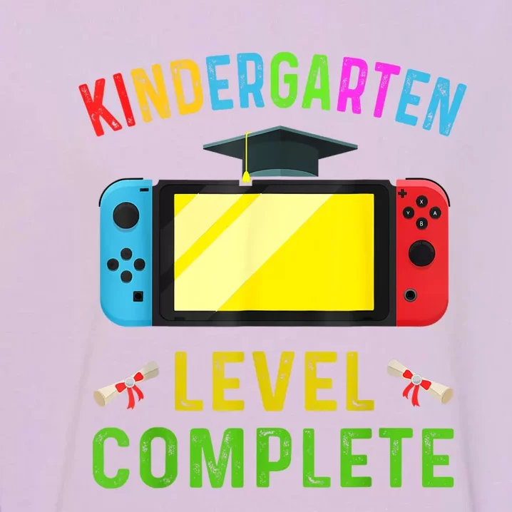 Kindergarten Level Complete Graduation Class Gamer Garment-Dyed Sweatshirt