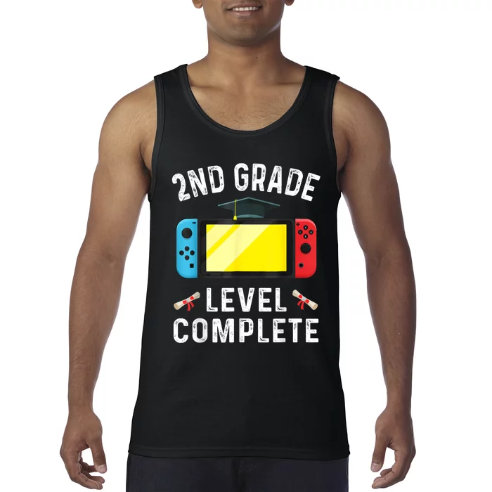 Kindergarten Level Complete Graduation Class Gamer Tank Top