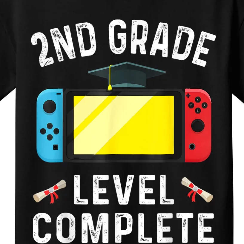 Kindergarten Level Complete Graduation Class Gamer Kids T-Shirt