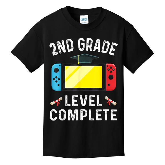 Kindergarten Level Complete Graduation Class Gamer Kids T-Shirt