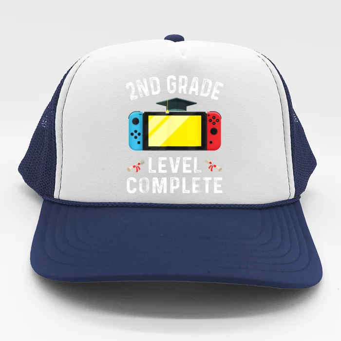 Kindergarten Level Complete Graduation Class Gamer Trucker Hat