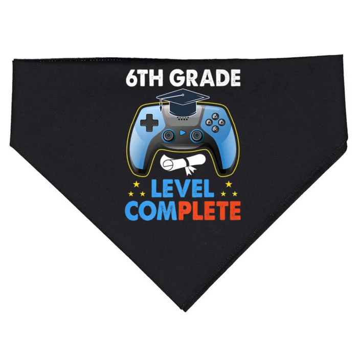 Kindergarten Level Complete Graduation Class Gamer USA-Made Doggie Bandana