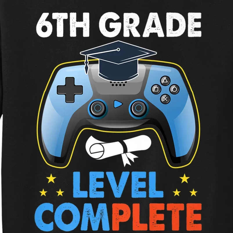 Kindergarten Level Complete Graduation Class Gamer Tall Sweatshirt