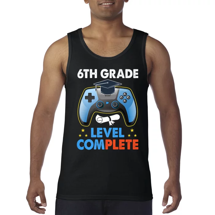 Kindergarten Level Complete Graduation Class Gamer Tank Top