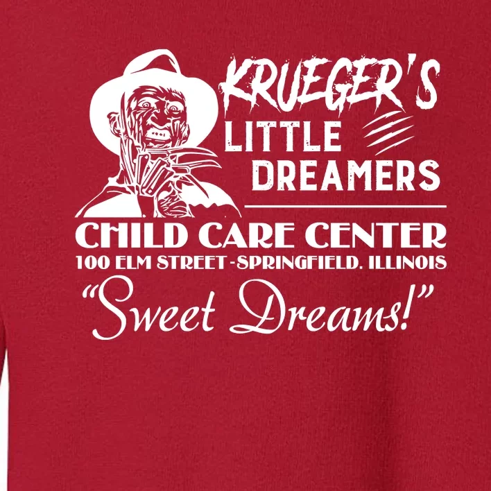 Krueger’S Little Dreamers Sweet Dreams Freddy Halloween Toddler Sweatshirt