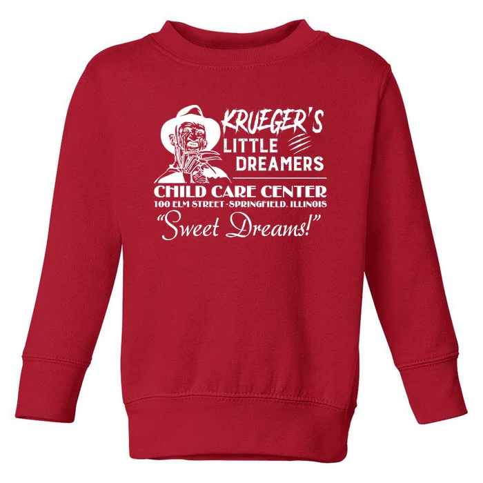 Krueger’S Little Dreamers Sweet Dreams Freddy Halloween Toddler Sweatshirt